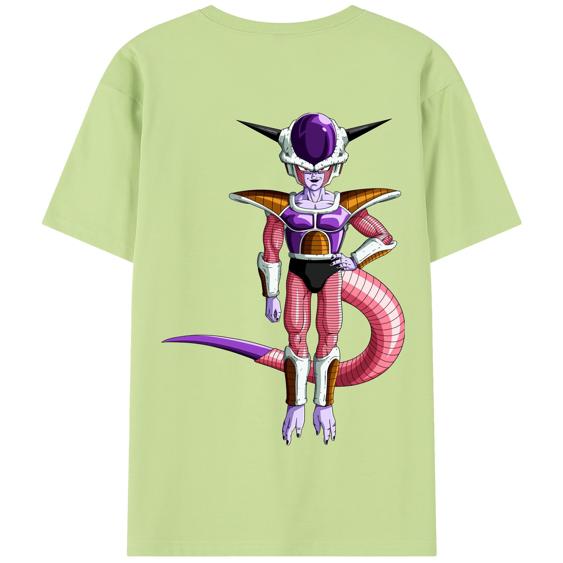ドラゴンボール フリーザ DRAGON BALL Frieza 綿100％半袖Tシャツ（背面プリント）